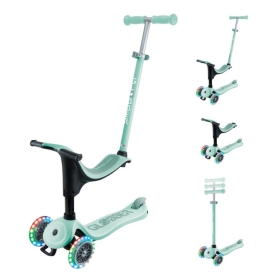 Paspirtukas globber Go-UP Sporty Lights Mint