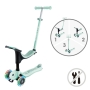 Paspirtukas globber Go-UP Sporty Lights Mint