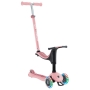 Globber Go UP Sporty Lights Pink paspirtukas
