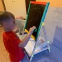 Pastatoma dvipusė piešimo lenta Cruzy