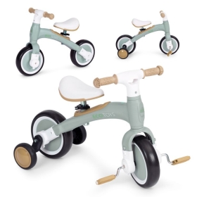 Dviratukas su pagalbiniais ratukais ir pedalais Eco