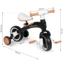 Dviratukas 3in1 su pagalbiniais ratukais ir pedalais Eco