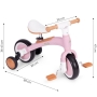 Balansinis dviratukas Eco su pagalbiniais ratukais ir pedalais 3in1