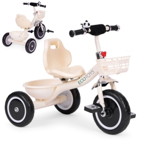 Vaikiškas triratukas su pedalais Ecotoys nuo 12 mėn.