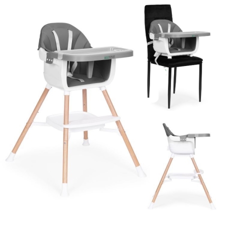 Multifunkcinė maitinimo kėdutė EcoGrey 2in1