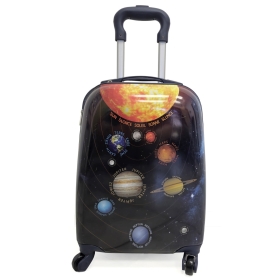 Vaikiškas lagaminas su rankena Solar System
