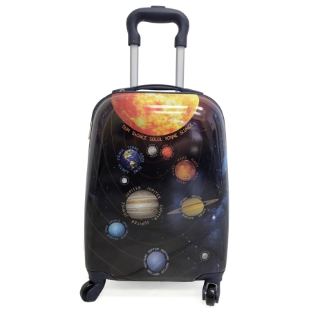 Vaikiškas lagaminas su rankena Solar System