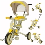 Sulankstomas triratukas su stumimo rankena Trike Fix 4in1
