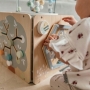 Montessori medinis kubas XL su kaladėlėmis