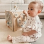 Montessori medinis kubas XL su kaladėlėmis