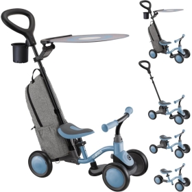 Mokomasis paspirtukas Globber Learning Bike Deluxe 3in1