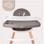 Maitinimo kėdutė 3in1 BITEO Grey
