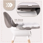 Maitinimo kėdutė 3in1 BITEO Grey