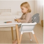 Maitinimo kėdutė 3in1 BITEO Grey