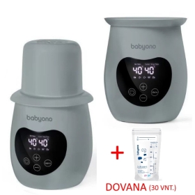 Maisto šildytuvas - sterilizatorius BabyOno Honey + DOVANA