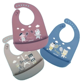 Silikoninis seilinukas Canpol Babies Bonjour Paris