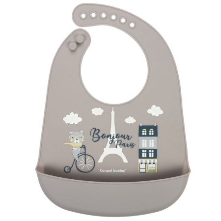 Silikoninis seilinukas Canpol Babies Bonjour Paris
