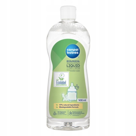 Buteliukų bei žindukų plovimo skystis Canpol Babies (500ml)
