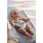 BabyBjorn gultukas Soft Mesh  (silver/white)