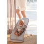 BabyBjorn gultukas Soft Mesh  (silver/white)