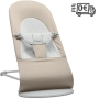BabyBjorn Soft Woven Jersey Beige Grey
