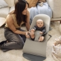 BabyBjorn Soft Woven Jersey Tri-Fabric Sand Grey gultukas