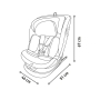 Autokėdutė Asalvo Austen 2 i-Size 360° su IsoFix