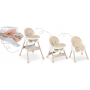 Maitinimo kėdutė Mani Beige 3in1