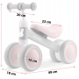 Triratis dviratukas be pedalų Rico Bunny