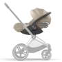 Autokėdutė Cybex Cloud T Plius i-Size  Cozy Beige