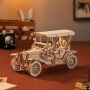 Rokr medinis 3D konstruktorius Vintage Car