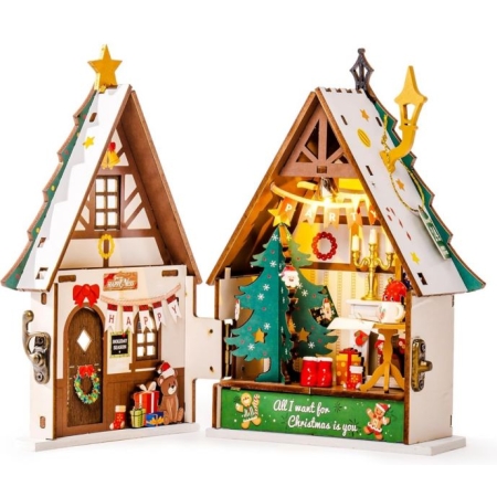 Rolife Twinkling Christmas House