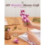 3D medinis Rowood konstruktorius Orchidėja