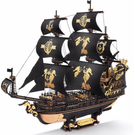 Rokr The Seahorse Barque 3D konstruktorius