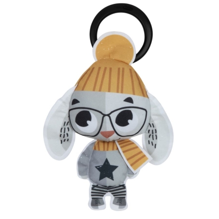 Tiny Rockers Bunny Rattle Toy