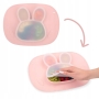 Silikoninė lėkštė su dangteliu Bunny