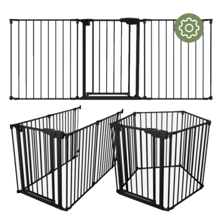 Metalinė tvorelė su varteliais Tulano Guardian 6.0