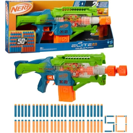 NERF žaislinis šautuvas Elite 2.0 Double Punch