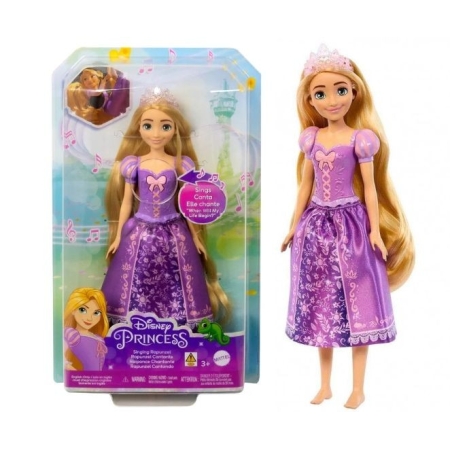 Disney Princess dainuojanti lėlė auksaplaukė Rapunzel