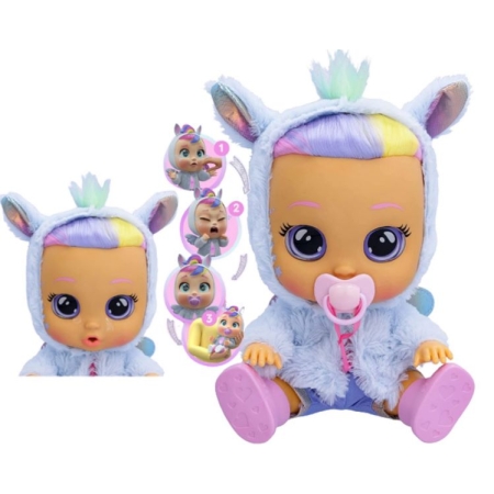 Verkianti Cry Babies lėlė Dressy Fantasy Jenna