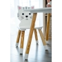 Vaikiškas staliukas su dviem kėdutėmis Kačiukas