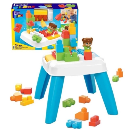 Mega Bloks kaladėlių staliukas Build N Tumble