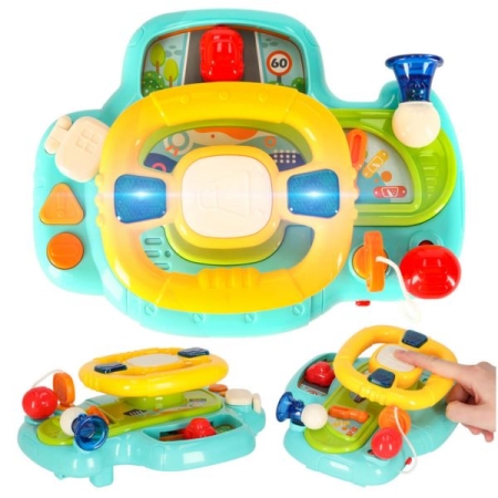 Interaktyvus vaikiškas vairas su garsais