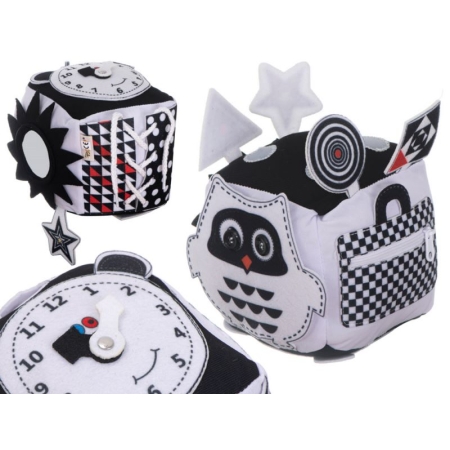 Kontrastinis sensorinis edukacinis kubas