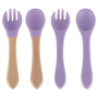 Silikoniniai indai vaikams Violet