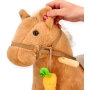 Muzikinis supamas arkliukas su morka