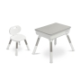 Reguliuojamas staliukas su kėdute Lara Grey