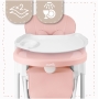 Aukšta maitinimo kėdutė DELI Pink