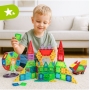 Magnetinis konstruktorius Magnetic Tiles 130 vnt.