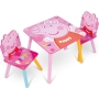Vaikiškas staliukas su kėdutėmis Peppa Pig